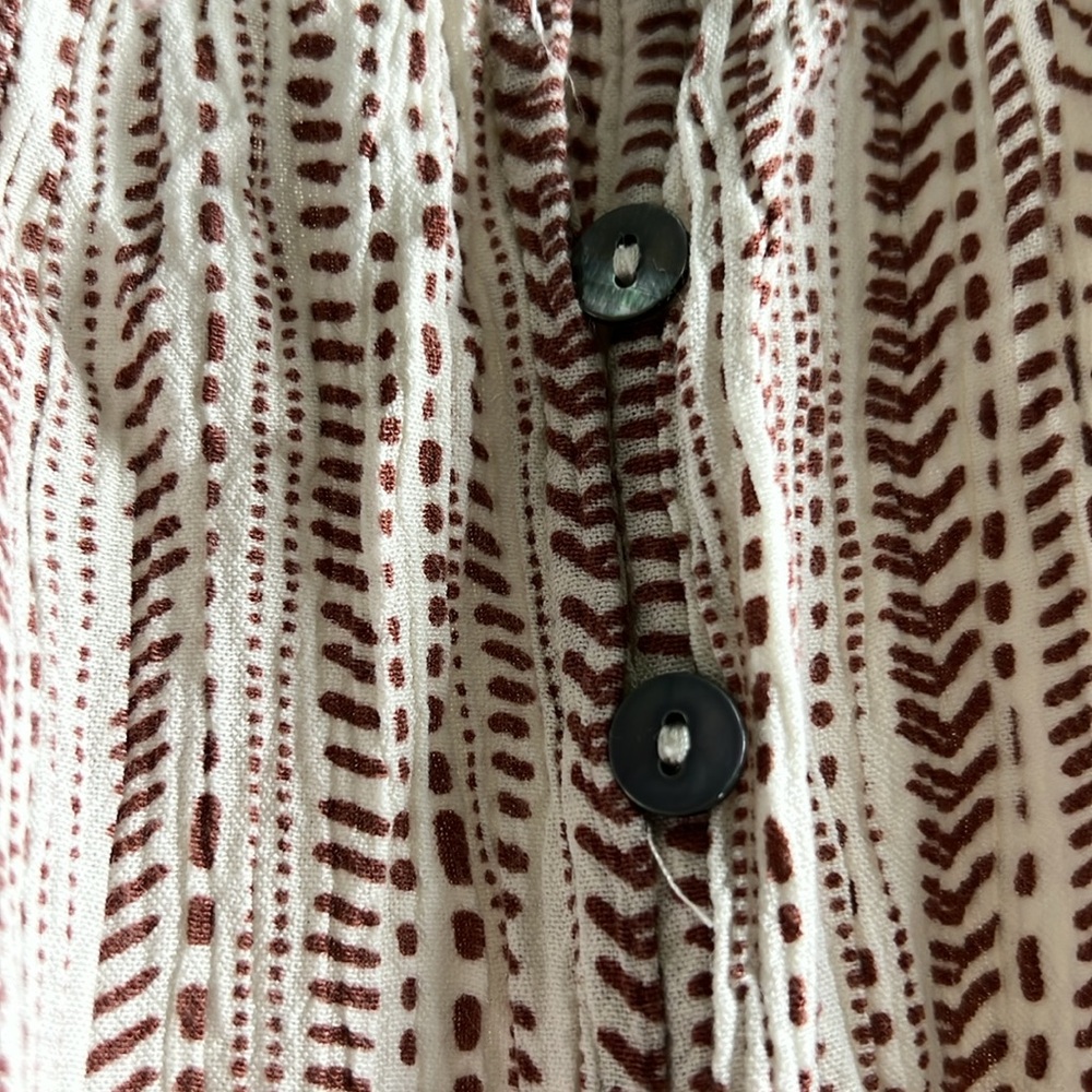 PROMESA USA
ABSTRACT STRIPE DRESS Medium brown & cream A633 - Picture 7 of 8